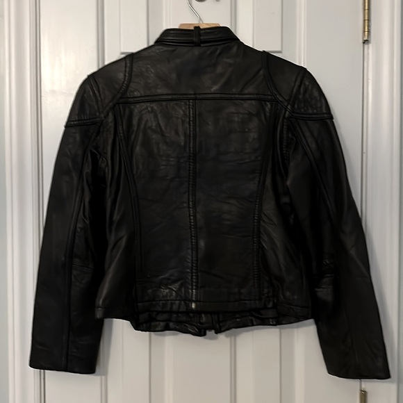 Miss Sixty genuine leather moto jacket, size smalll - Picture 2 of 2
